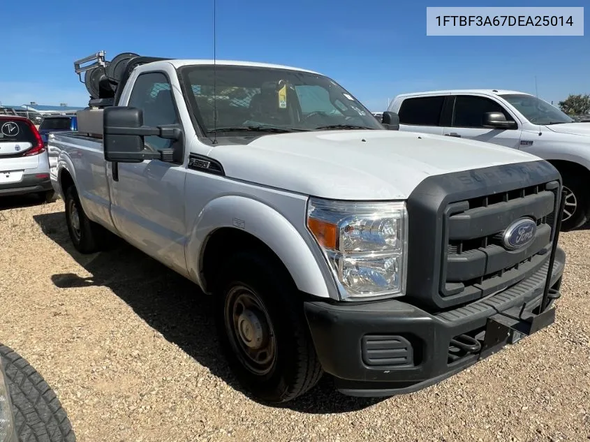 2013 Ford F-350 Xl VIN: 1FTBF3A67DEA25014 Lot: 40587033