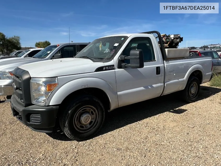 2013 Ford F-350 Xl VIN: 1FTBF3A67DEA25014 Lot: 40587033