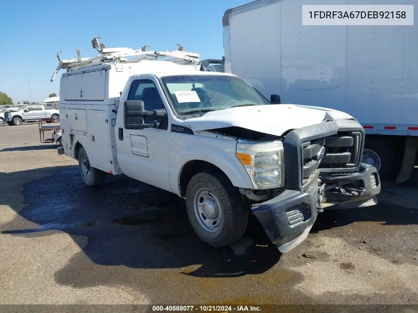 2013 Ford F-350 Xl VIN: 1FDRF3A67DEB92158 Lot: 40588077