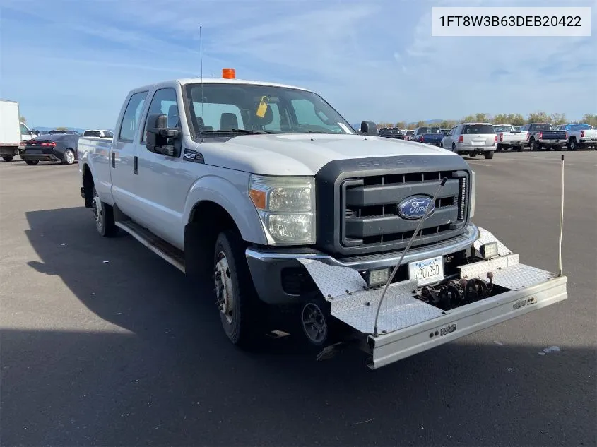 2013 Ford F-350 Xl VIN: 1FT8W3B63DEB20422 Lot: 40653635