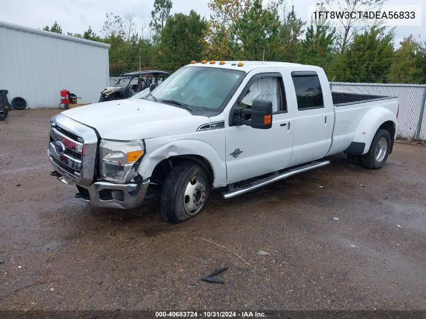 1FT8W3CT4DEA56833 2013 Ford F-350 Lariat