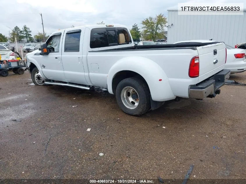 1FT8W3CT4DEA56833 2013 Ford F-350 Lariat