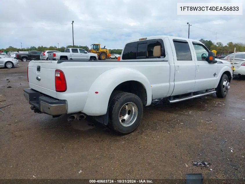 1FT8W3CT4DEA56833 2013 Ford F-350 Lariat