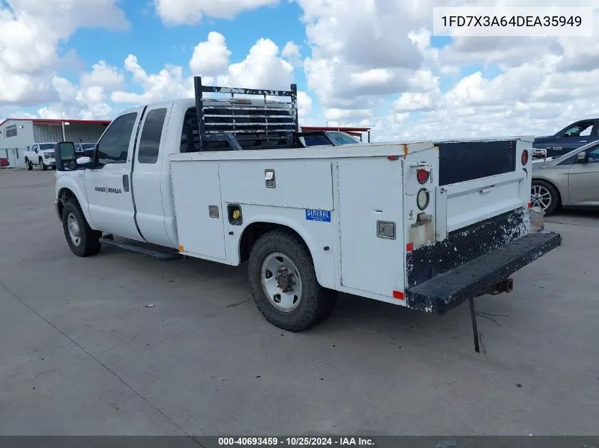 2013 Ford F-350 Xl VIN: 1FD7X3A64DEA35949 Lot: 40693459