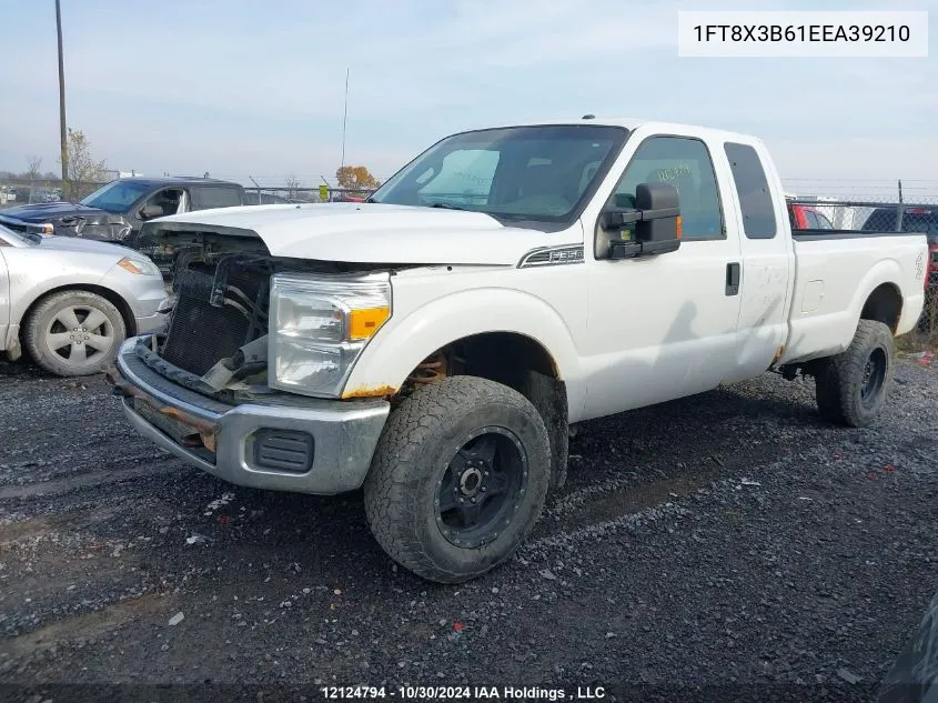 2014 Ford F-350 Xlt VIN: 1FT8X3B61EEA39210 Lot: 12124794