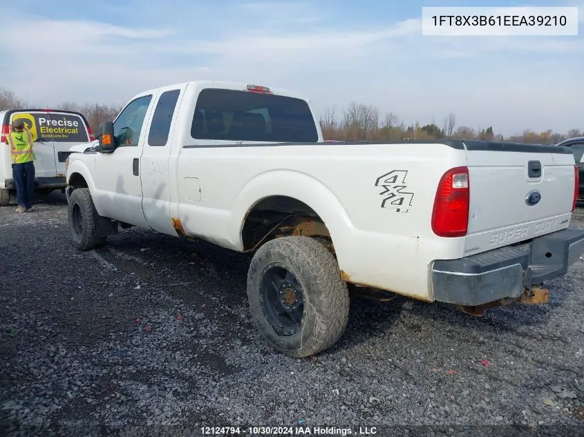 2014 Ford F-350 Xlt VIN: 1FT8X3B61EEA39210 Lot: 12124794