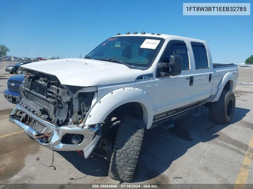 1FT8W3BT1EEB32785 2014 Ford F-350 Lariat