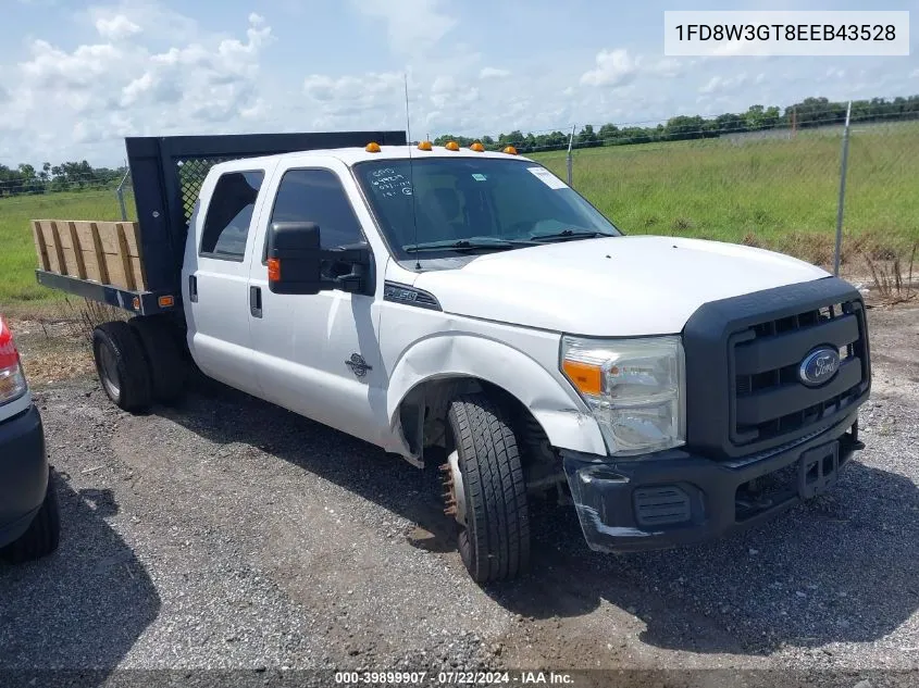 2014 Ford F-350 Chassis Xl VIN: 1FD8W3GT8EEB43528 Lot: 39899907