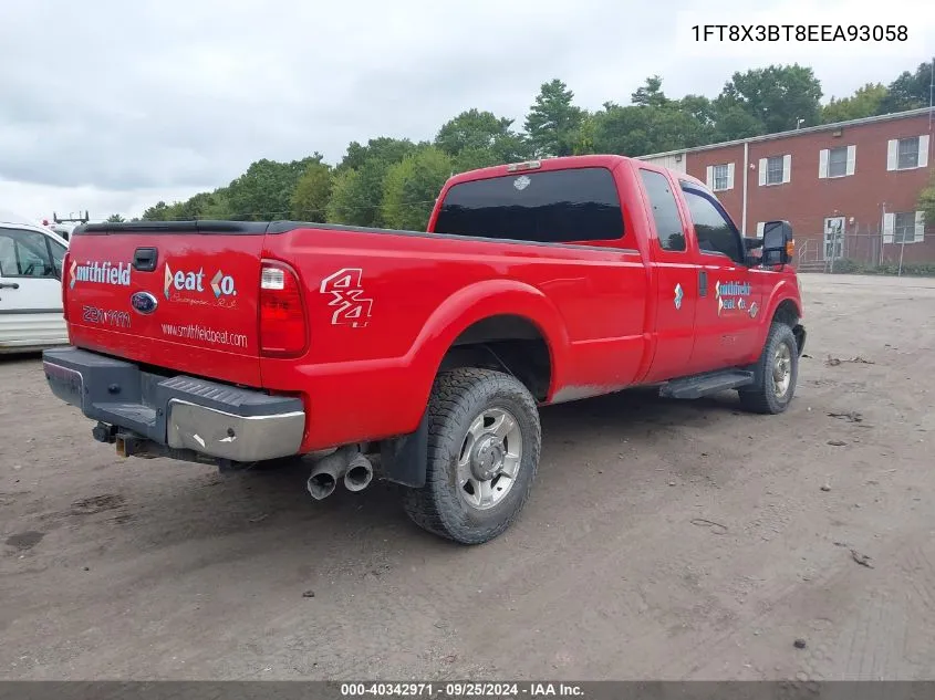 1FT8X3BT8EEA93058 2014 Ford F-350 Xlt