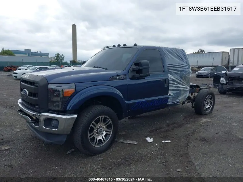 2014 Ford F-350 Xlt VIN: 1FT8W3B61EEB31517 Lot: 40467615