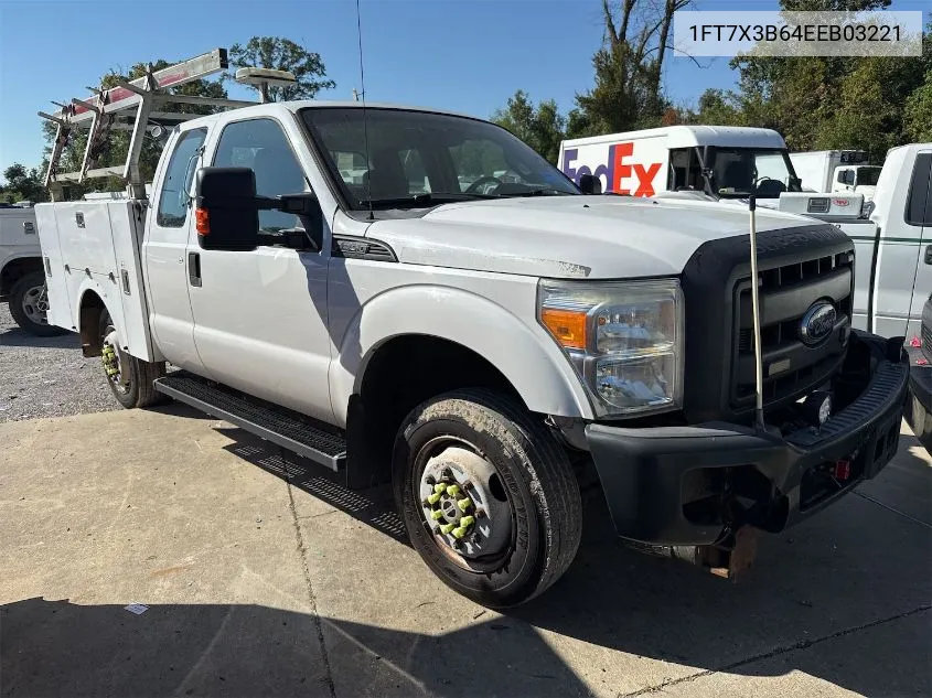 2014 Ford F-350 Xl VIN: 1FT7X3B64EEB03221 Lot: 40599669