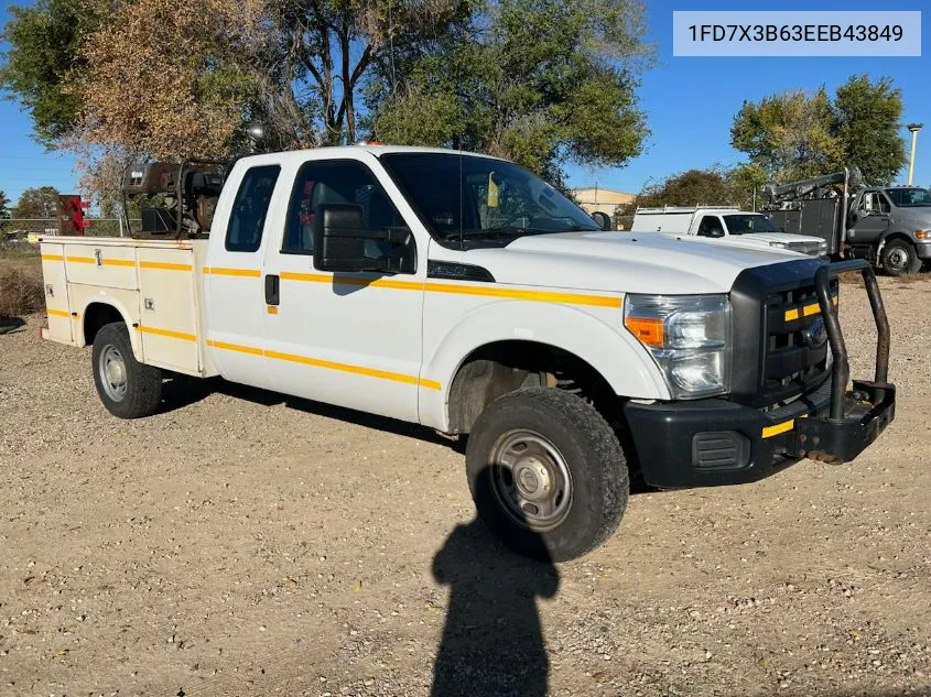 2014 Ford F-350 Xl VIN: 1FD7X3B63EEB43849 Lot: 40655847