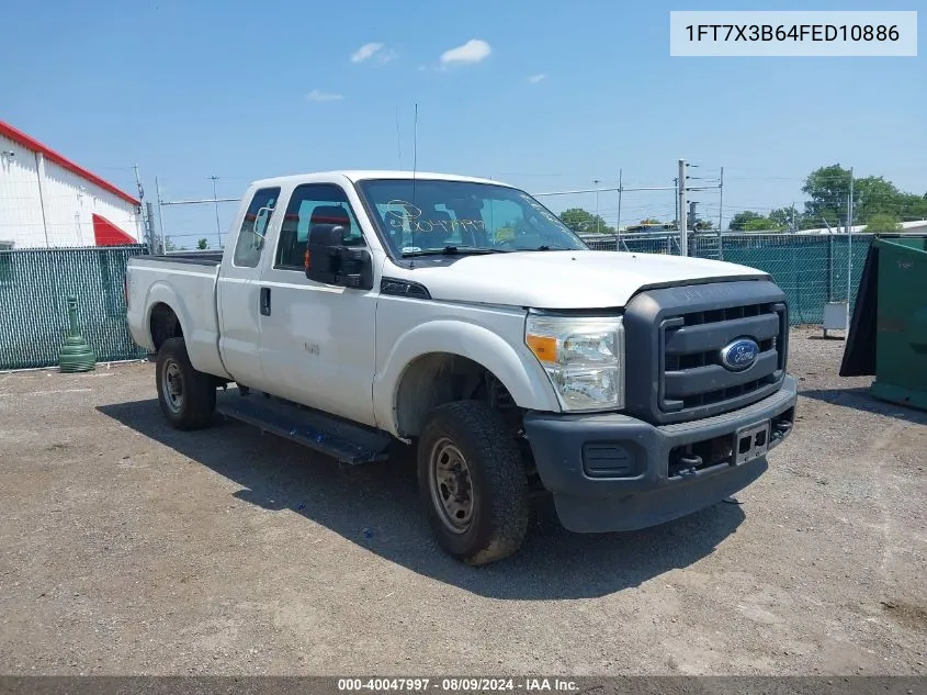 2015 Ford F-350 Xl VIN: 1FT7X3B64FED10886 Lot: 40047997