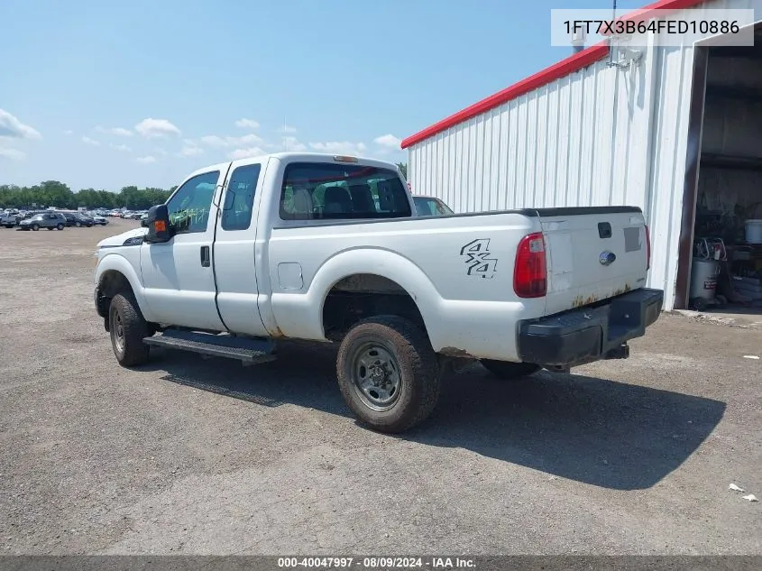 2015 Ford F-350 Xl VIN: 1FT7X3B64FED10886 Lot: 40047997