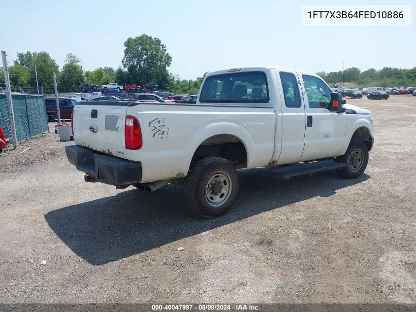 2015 Ford F-350 Xl VIN: 1FT7X3B64FED10886 Lot: 40047997