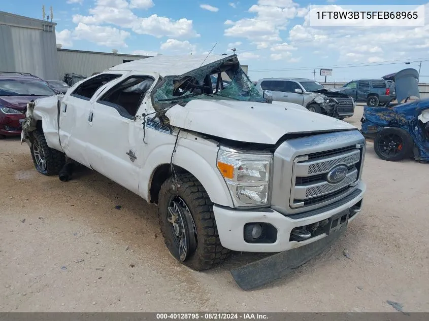 1FT8W3BT5FEB68965 2015 Ford F-350 Lariat