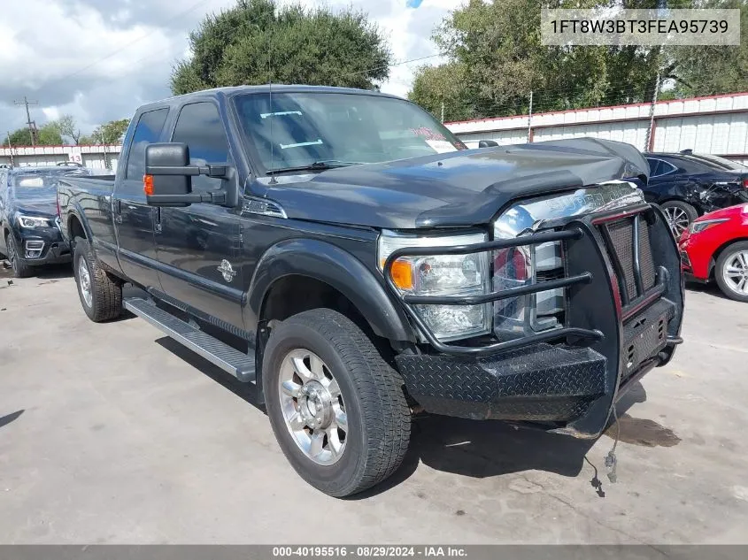 2015 Ford F-350 Lariat VIN: 1FT8W3BT3FEA95739 Lot: 40195516