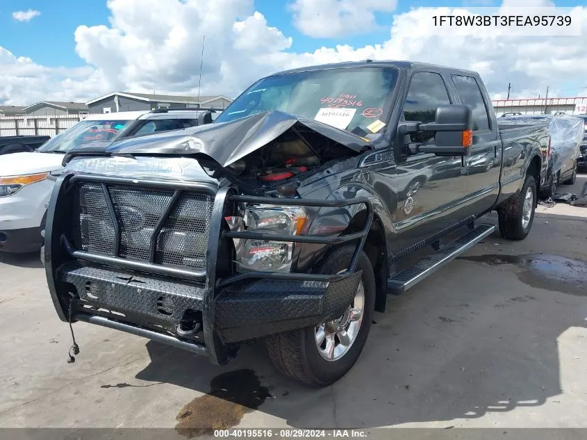 1FT8W3BT3FEA95739 2015 Ford F-350 Lariat