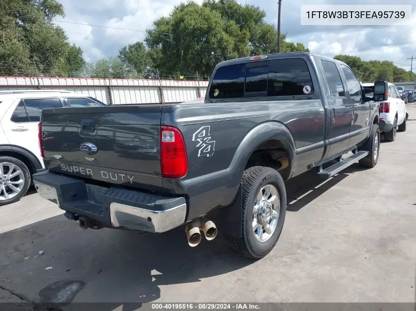 2015 Ford F-350 Lariat VIN: 1FT8W3BT3FEA95739 Lot: 40195516