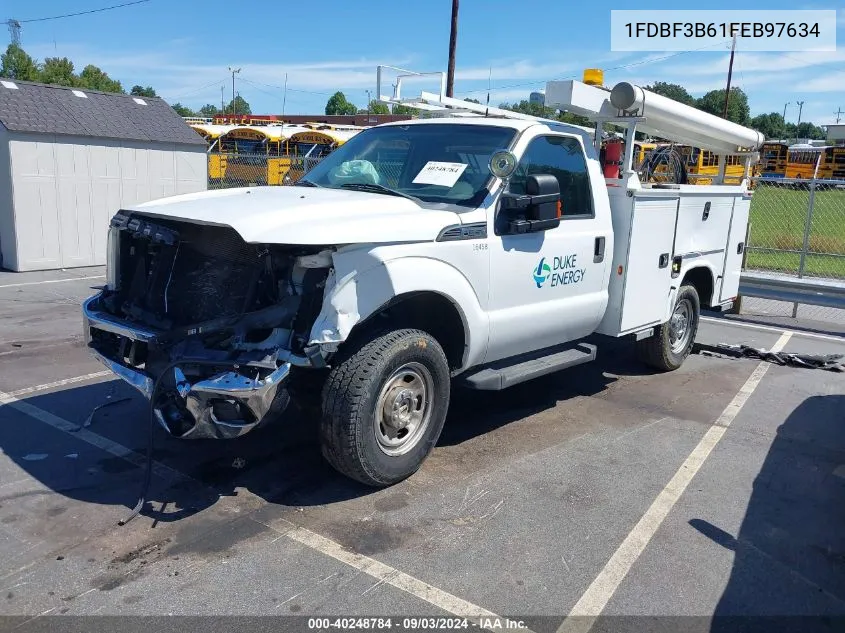 2015 Ford F-350 Xl VIN: 1FDBF3B61FEB97634 Lot: 40248784