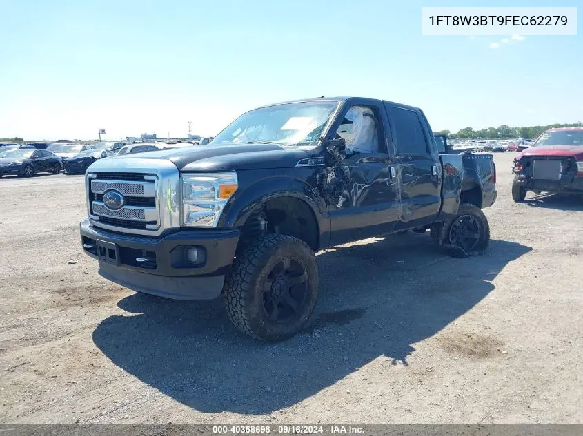 1FT8W3BT9FEC62279 2015 Ford F-350 Lariat