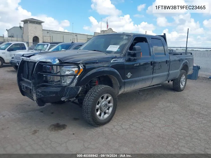 1FT8W3BT9FEC23465 2015 Ford F-350 Lariat