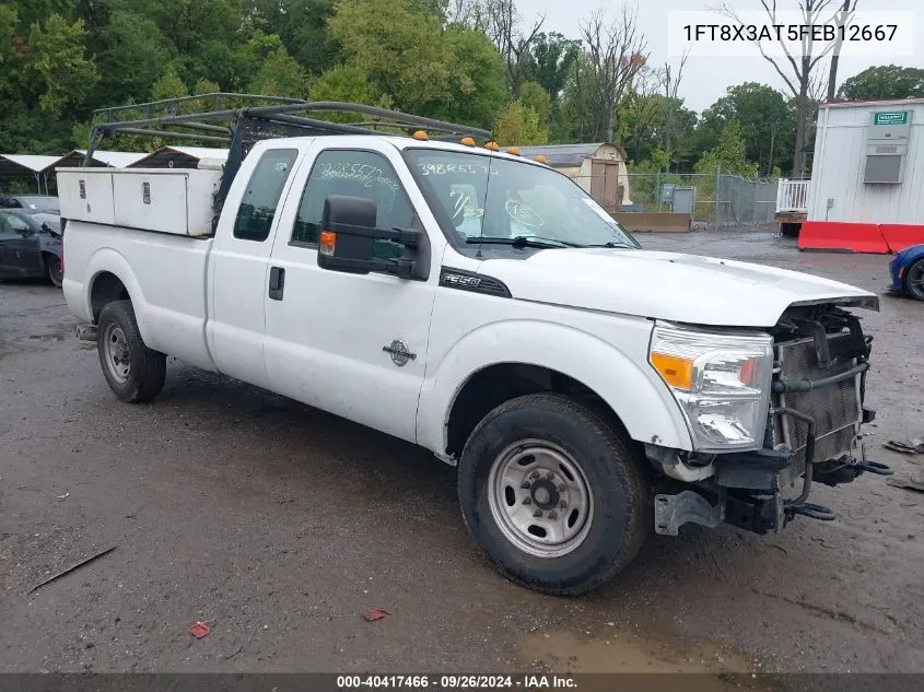 2015 Ford F-350 Super Duty VIN: 1FT8X3AT5FEB12667 Lot: 40417466