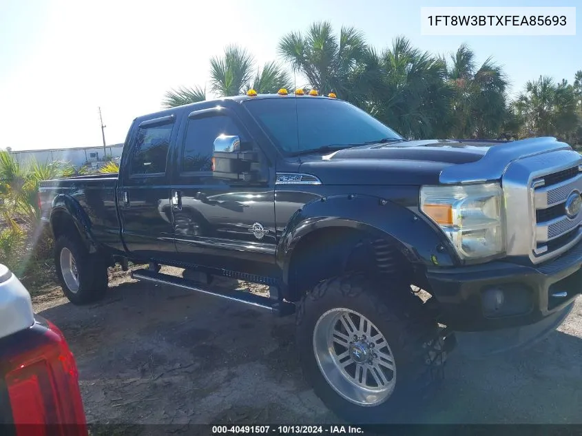 2015 Ford F350 Super Duty VIN: 1FT8W3BTXFEA85693 Lot: 40491507