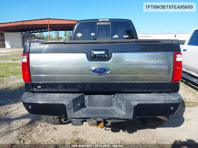 2015 Ford F350 Super Duty VIN: 1FT8W3BTXFEA85693 Lot: 40491507