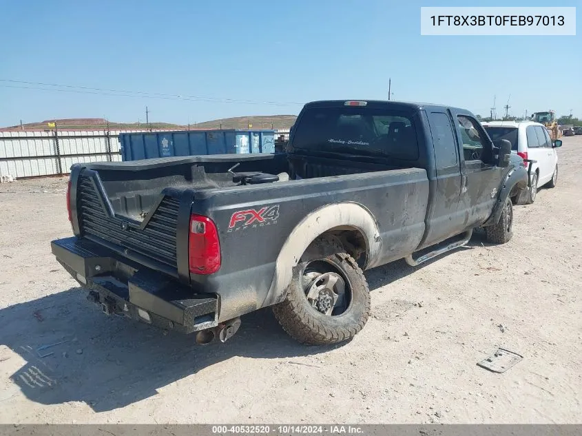 2015 Ford F-350 Xlt VIN: 1FT8X3BT0FEB97013 Lot: 40532520