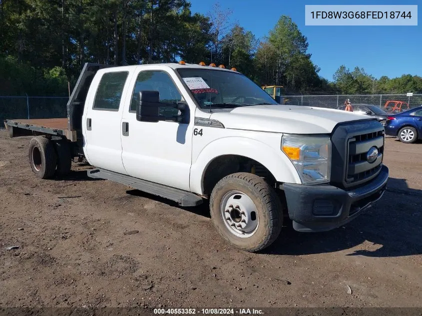 2015 Ford F350 Super Duty VIN: 1FD8W3G68FED18744 Lot: 40553352