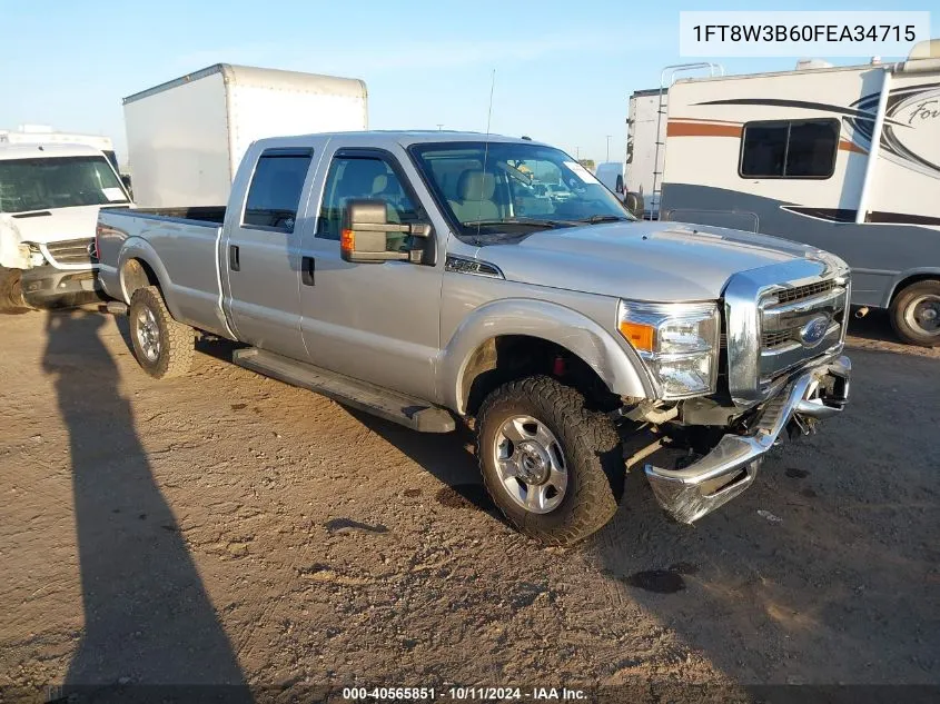 1FT8W3B60FEA34715 2015 Ford F-350 Xlt