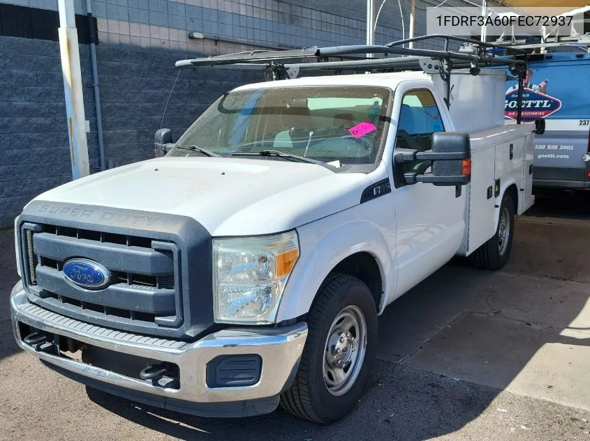 2015 Ford F-350 Xl VIN: 1FDRF3A60FEC72937 Lot: 40673535