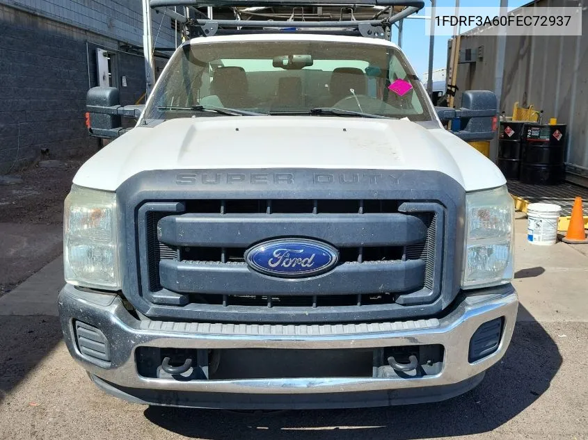 2015 Ford F-350 Xl VIN: 1FDRF3A60FEC72937 Lot: 40673535