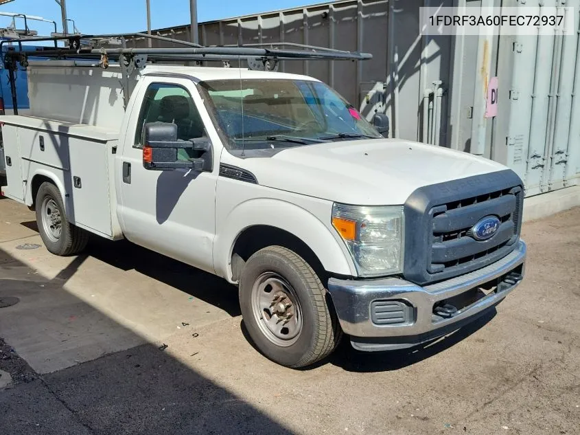 2015 Ford F-350 Xl VIN: 1FDRF3A60FEC72937 Lot: 40673535