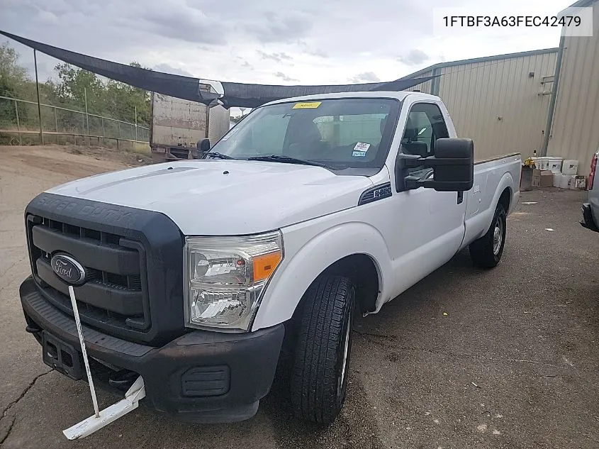 2015 Ford F-350 Xl VIN: 1FTBF3A63FEC42479 Lot: 40696969