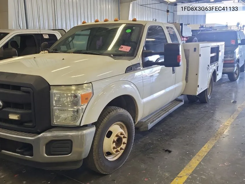 2015 Ford F350 Super Duty VIN: 1FD8X3G63FEC41133 Lot: 40710887