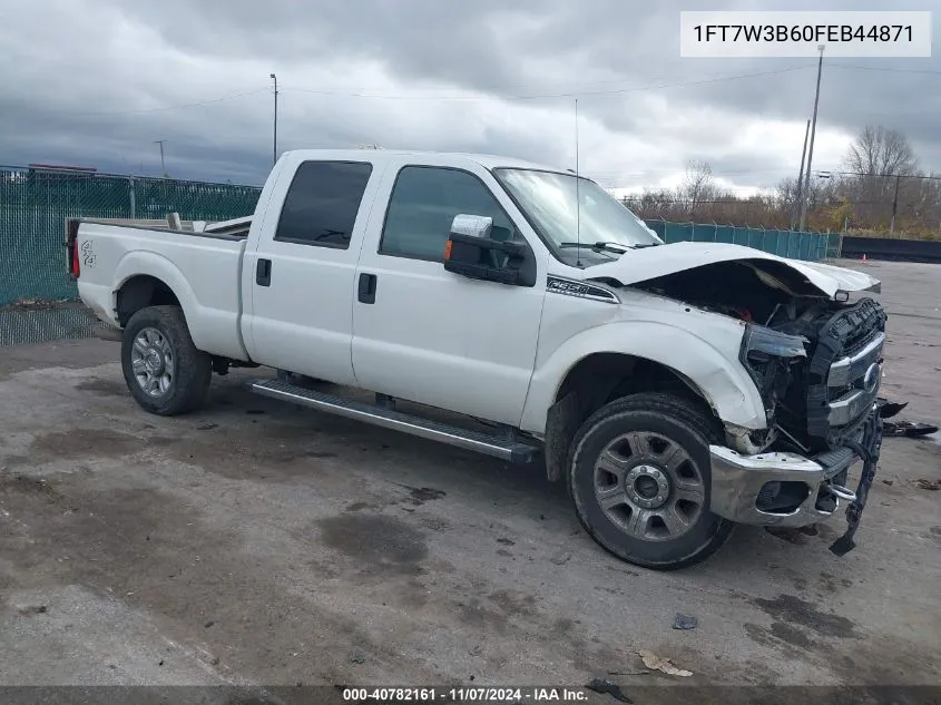 2015 Ford F-350 Xlt VIN: 1FT7W3B60FEB44871 Lot: 40782161