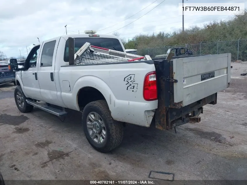 2015 Ford F-350 Xlt VIN: 1FT7W3B60FEB44871 Lot: 40782161