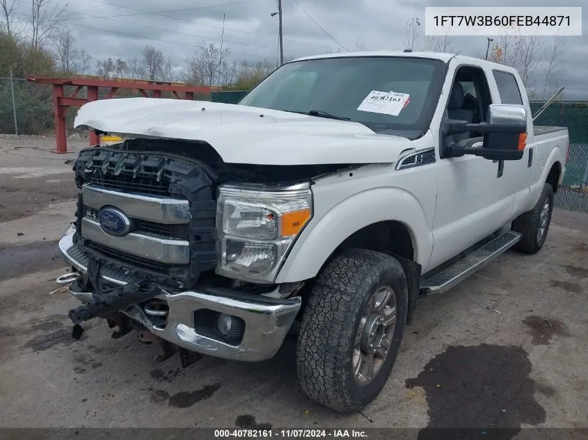 2015 Ford F-350 Xlt VIN: 1FT7W3B60FEB44871 Lot: 40782161