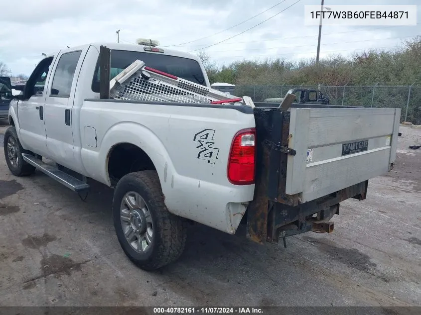 2015 Ford F-350 Xlt VIN: 1FT7W3B60FEB44871 Lot: 40782161