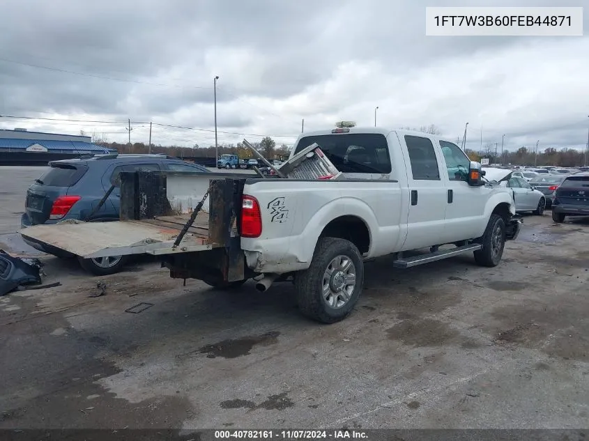 2015 Ford F-350 Xlt VIN: 1FT7W3B60FEB44871 Lot: 40782161