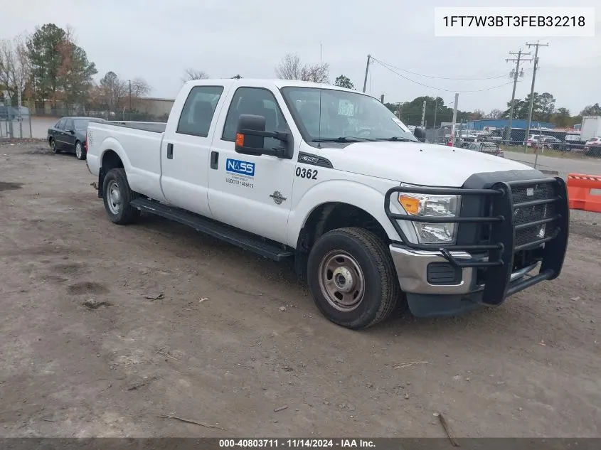 2015 Ford F-350 Xl VIN: 1FT7W3BT3FEB32218 Lot: 40803711