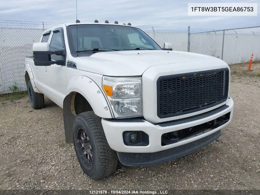 2016 Ford F350 Super Duty VIN: 1FT8W3BT5GEA86753 Lot: 12121579