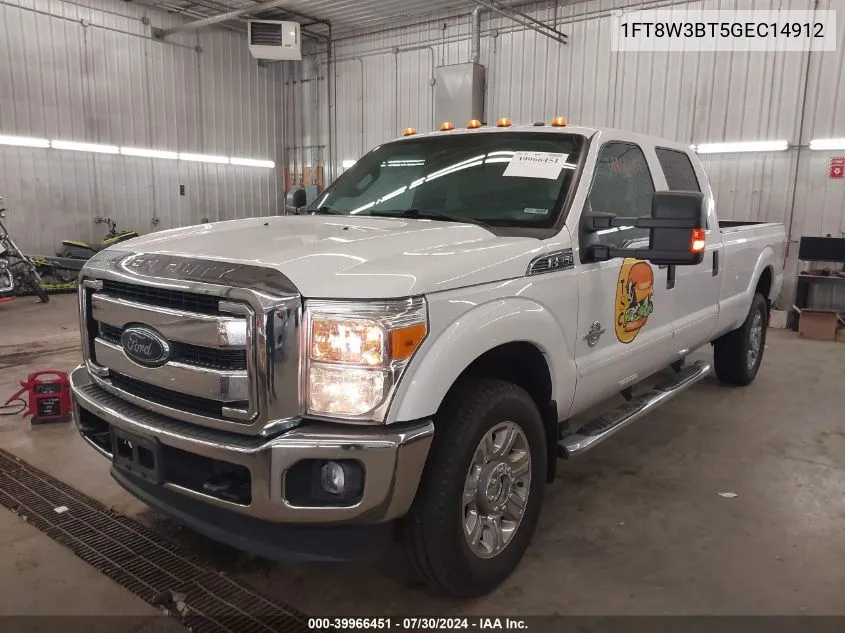 2016 Ford F-350 Xlt VIN: 1FT8W3BT5GEC14912 Lot: 39966451