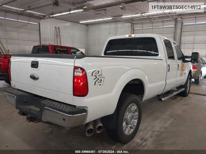 2016 Ford F-350 Xlt VIN: 1FT8W3BT5GEC14912 Lot: 39966451