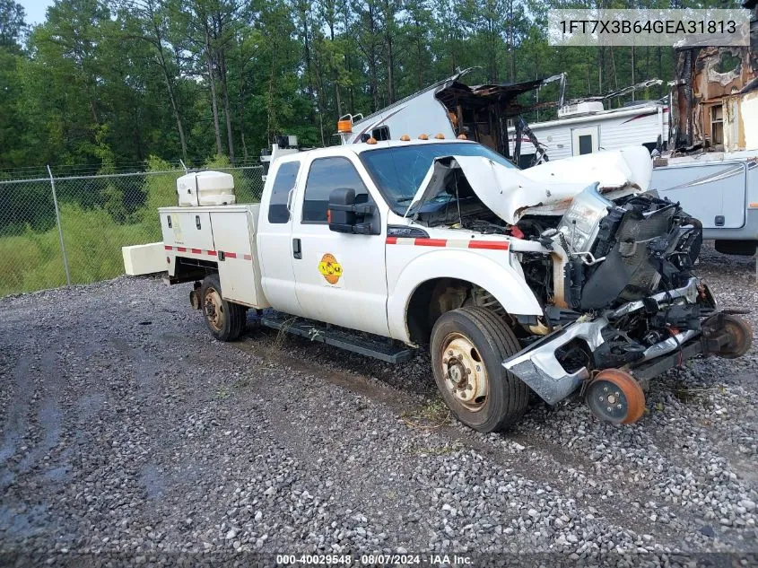 2016 Ford F-350 Xl VIN: 1FT7X3B64GEA31813 Lot: 40029548