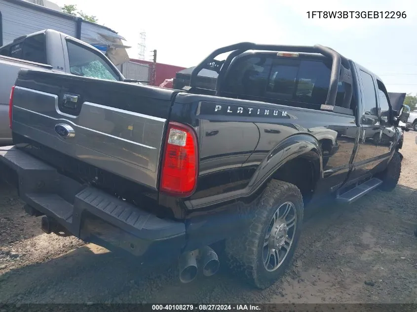 1FT8W3BT3GEB12296 2016 Ford F-350 Lariat