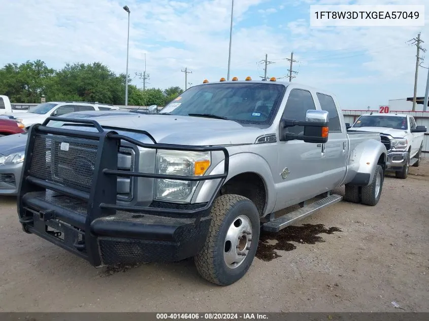 2016 Ford F-350 Lariat VIN: 1FT8W3DTXGEA57049 Lot: 40146406