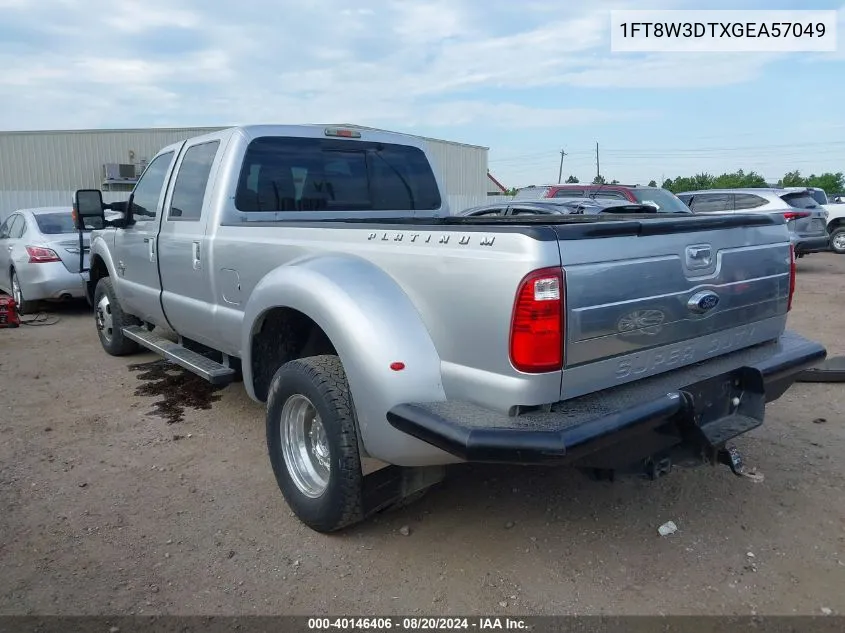 1FT8W3DTXGEA57049 2016 Ford F-350 Lariat